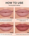 12 Colors lip liner pencils, Modern Classic Lip Liner, Lip Liner Pigmented Vegan Matte, Lasting Finish Lip Liner, Luxurious Creamy Long Lasting Lip Liner, Prevents Feathering and Fading, (04)