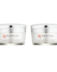 Radical Skincare Anti Aging Restorative Moisturizer - w/Jojoba, Vitamin E, & Aloe | Hydrating | Antioxidant Rich, Non-Drying, Gentle | For All Skin Types | Paraben & Cruelty Free (1.7 Oz, 2 Pack)