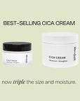 Meebak Cica Cream | Daily Repair Moisturizer with Niacinamide, Ceramide, & Retinol | Deep Hydration & Soothing | Locks in Moisture | Suitable for Sensitive Skin