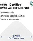 MEDIHEAL Watermide Moisture Pad - Square Cotton Facial Toner Pads with Icelandic Glacial Water - Improve Skin Temperature, Hydrating to Dry, Puffy, Coarse Skin -Vegan Eco Silk,100 Pads