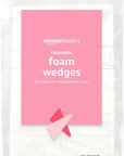 Amazon Basics Cosmetic Foam Wedges For Makeup, 32 Count