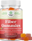 Tasty Prebiotic Fiber Gummies for Adults - High Fiber Supplement Gummies Vitamins for Adults with Prebiotic Soluble Chicory Root for Immunity and Digestive Support - Non GMO Vegan Halal 60 Count