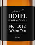 AirScent Hotel Diffuser Oil No. 1012 Inspired by The White Tea Hotel Scent - Premium Fragrance Oil for Ultrasonic and Waterless Diffusers and Crafting - 500 mL, 16.9 fl oz Glass Bottle