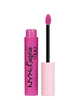 NYX PROFESSIONAL MAKEUP Lip Lingerie XXL Matte Liquid Lipstick - Knockout (Bubblegum Pink)