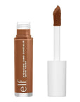 e.l.f. Hydrating Camo Concealer, Covers Blemishes & Under-Eye Circles, Full-Coverage & Delivers A Satin Finish, Vegan & Cruelty-Free, Rich Chocolate