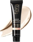 Fièra Luxury Concealer & Foundation with Anti-Aging Ingredients - Full Coverage for Dark Circles, Wrinkles, Fine Lines, and Spots, All-Day Wear For Mature Skin - Light, 0.5 FL. OZ. / 15 ML