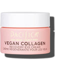 Pacifica Beauty, Vegan Collagen Overnight Recovery Eye & Face Cream, Hyaluronic Acid, Caffeine, Vitamin C & E, Hydrating & Moisturizing Skin Care for Aging and Dry Skin, 15ml - 0.5 fl oz