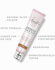 Loving Tan Deluxe Face Tan, Dark - Streak Free, Natural Looking, Professional Strength Sunless Tanner - 10+ Self Tanning Applications per Bottle, Cruelty Free, Naturally Derived DHA - 1.6 Fl Oz