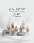 W7 Legend Foundation - Creamy Liquid Foundation for - (Toffee) 28ml