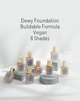 W7 Legend Foundation - Creamy Liquid Foundation for (Soft Tan) 28ml