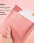 BIODANCE Collagen Pink Glow Trio: Collagen Real Deep Mask & Toner Pads & Peptide Serum for Plumping Hydration, Firming, Korean Skin Care, Gifts for women, Skin Care Set