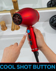 CHI 1875 Series Advanced Ionic Compact Hair Dryer, 16 Oz