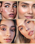 AKARY Freckle Pen Professional Lifelike Face Concealer Point Natural coffee)