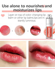 2PCS Hydrating Lip Glow Oil, Lip Oil Gloss Lip 2 OZ