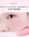 HOLIKA HOLIKA Infusing Blush with Brush - Lightweight,