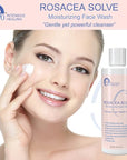 Rosacea solve moisturizing face wash