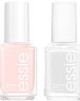 essie nail polish, Ballet French Manicure Kit, a sheer pink and a white nail polish, 8-free vegan, 1 kit