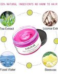Instant Pink Hair Wax Dye,Natural