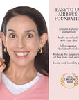 Jerome Alexander MagicMinerals AirBrush Foundation, Spray Makeup with