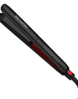 REVLON SmoothStay Coconut Oil Infused Hair Straightener - Flat Iron Hair Straightener for Sleek Straight Hairstyles, Enhanced Shine and Moisture (1 in)