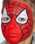 Go Ho Red Face Paint Stick,Easily Washable Formula Body Paint,Non-toxic Full-coverage Cream Red Face Body Paint for Adults Children Halloween Cosplay SFX Devil Clown Makeup