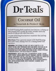Dr Teal's Foaming Bath Variety Gift Set (2 Pack, 34oz Ea) - Soften & Moisturize Shea Butter & Almond Oil, Nourish & Protect Coconut Oil - Essential Oils Blended with Pure Epsom Salt - at Home Spa Kit