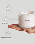 OUAI Body Cream, Melrose Place - Hydrating Whipped Body Cream with Cupuaçu Butter, Coconut Oil and Squalane - Softens Skin and Delivers Healthy-Looking Glow - Sulfate Free Skin Care (7.5 Oz)
