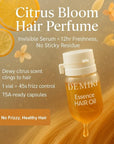 DEMIKI Hair Oil For Frizzy Hair With Coconut Oil - Hair Treatment For Dry Damaged Hair, Hair Perfume Oil For Curly Hair, Frizz Control Hair Care Products, Mini Bottles Hair Oil For Damaged Hair, 12pcs