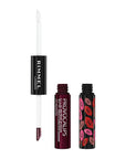 Rimmel London Provocalips 16hr Kiss-Proof Lip Color - Two-Step Liquid Lipstick to Lock in Color and Shine - 570 Firecracker, .14 fl.oz.