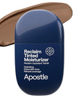 APOSTLE Reclaim Tinted Moisturizer for Men (5 Mandeville) - Niacinamide, Vitamin E, Squalane, Hyaluronic Acid, Tinted Face Moisturizer For Men. Hydrates, Evens Skin Tone, Reduces Fine Lines, 1 Fl. Oz.