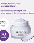 Hyssop Blurring Cream, Intense Collagen Face Moisturizer & Night Repair Cream for Anti-Aging, Nourishing Skin Barrier, Premium Korean Skincare, 1oz