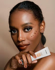 Tinted Face Sunscreen, SPF 50 Sunscreen for Face, Hydrating Sun Essence, Concealer Sunscreen, Lightweight Travel Size Against UVA and UVB Sun Protection, Buff 50ml / 1.7oz