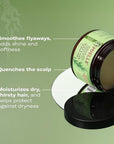Mielle Organics Rosemary Mint Scalp & Hair Strengthening Oil and Pomade-To-Oil Quencher, Bundle