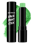 BAD COLOR Light Green Eye Black, Lime Green Face Body Paint for Sports St. Patrick's Day Camouflage Hunting Hulk, Washable Painting Sticks for Halloween Costume SFX Cosplay Witch Grinch Makeup