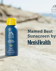 Travel Sunscreen Spray for Face & Body, SPF 50 Spray Sunscreen Infused with Vitamin C & Antioxidants, No White Residue, Water & Sweat Resistant, Lightweight, Hydrating, 1.87oz, 4pk