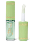 Juvia's Place Magic Lip Oil - Honeydew - Smooth, Hydrating with Vitamin E for Soft, Glossy, Juicy Lips - Infused with Fruit Extracts - Tinted, Shimmering, Lightweight & Non-sticky Lip Oil for Summer