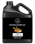 Naturevibe Botanicals Golden Jojoba Oil 32 oz – 100% Pure, Cold-Pressed Moisturizer for Skin & Hair | Antioxidant-Rich, Non-Greasy, Carrier Oil & Daily Hydration