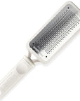 Microplane Colossal Foot File Scraper - The Original Stainless Steel Foot Rasp, Dead Skin/Callus Remover for Feet, Gentle Foot Scrubber, Pedicure Tools for Salon-Quality Foot Care, White