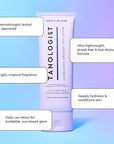Tanologist Hydrating Daily Glow - Fair/Medium - Hydrating Gradual Tan Lotion - Natural, Sun Kissed Glow - Daily Tanning Lotion with Hyaluronic Acid & Squalane - 8.45 fl oz