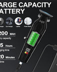 Hair Clippers for Men, Hair Trimmer, Beard Shaver Set for Men, Electric Cordless Barber Clipper Beard Trimmer, Rechargeable Fade Clipper Hair Cutting Kit