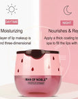 2PCS Strawberry Sleeping Lip Mask,Bee Lip Wrinkle