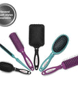 Revlon Detangle & Smooth Berry Cushion Hair Brush