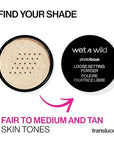 wet n wild Loose Setting Powder Photo Focus Off-White Translucent