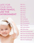 Puracy Bubble Bath for Children, Gently Scented with Real Lavender & Vanilla, 98.75% Natural Baby Bubble Bath, Plant-Based Moisturizers for All Skin Types, Tear-Free for Daily Use, 12 Fl Oz