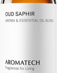 Aromatech Oud Saphir Aroma Essential Oil Blend: Luxury Hotel Inspired Aromatherapy with for Ultrasonic Diffusers & Nebulizers - 500 mL