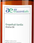 Grapefruit Vanilla Aroma Oil, Essential Oils Blend for Diffusers & Scent Machines, Sparkling Citrus & Warm Vanilla, Aromatherapy, Cold Air Diffuser Compatible, 300 mL