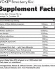 Bucked Up - Woke - HIGH STIM Pre Workout - Best Tasting - Focus Nootropic, Pump, Strength and Growth, 30 Servings (Strawberry Kiwi)