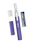 Wahl Clean & Confident Female Battery Pen Trimmer with Rinseable Blades for Eyebrows, Facial Hair, & Light Grooming- Hygienic Grooming & Easy Cleaning with Battery Included - Model 5640-100