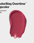 Revlon Liquid Lipstick with Clear Lip Gloss, ColorStay Overtime Lipcolor, Dual Ended with Vitamin E, 280 Stay Currant, 0.07 Fl Oz
