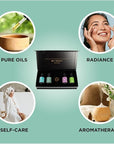 Essential Oil Set for Skin and Hair - Extra Large 100% Pure Essential Oils for Skin Hair and Nails with Premium Lavender Peppermint Tea Tree and Rosemary - Multi Use Topical Essential Oil Kit - 4 Pack